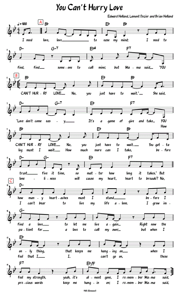 Sheet Music